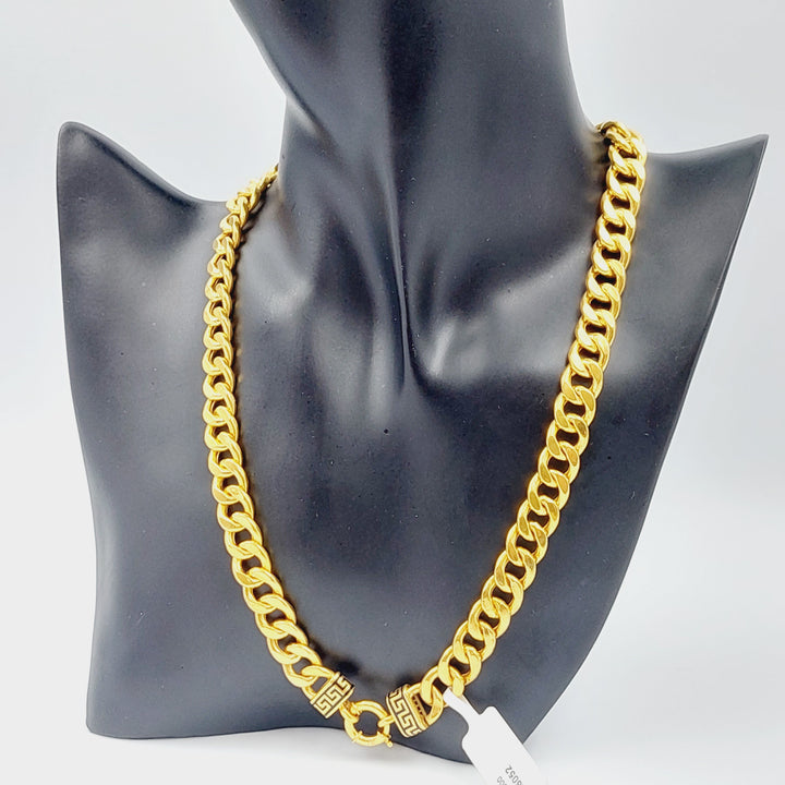 21K Gold Chain Necklace by Saeed Jewelry - Image 4