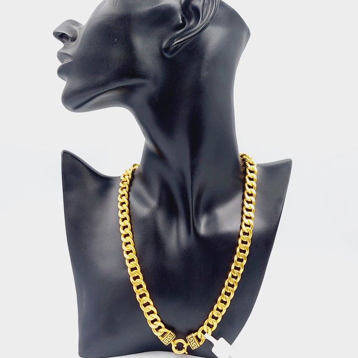 21K Gold Chain Necklace by Saeed Jewelry - Image 1