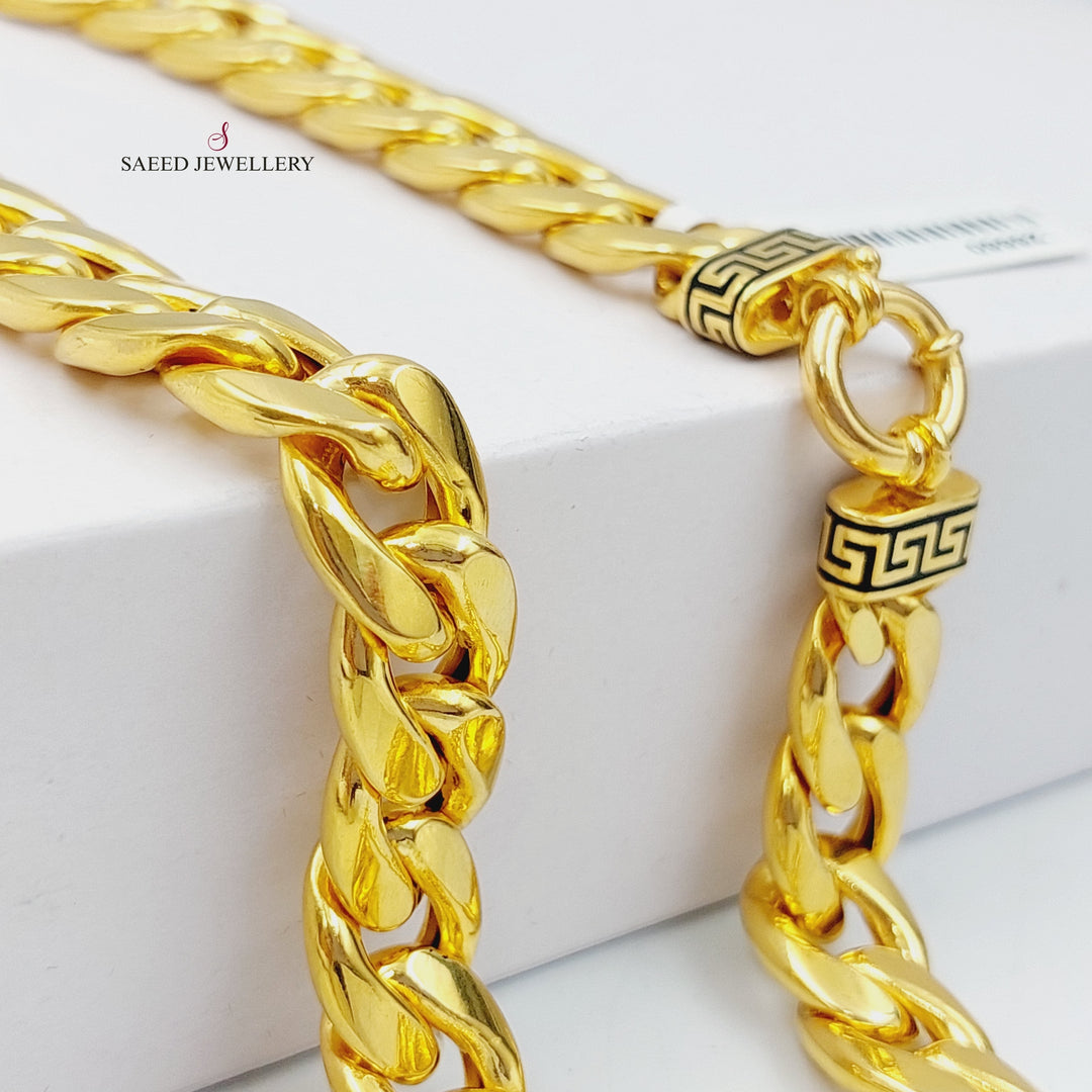 21K Gold Chain Necklace by Saeed Jewelry - Image 2