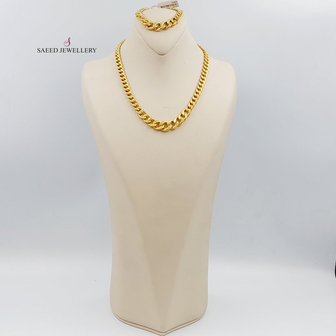 21K Gold Chain Necklace by Saeed Jewelry - Image 2