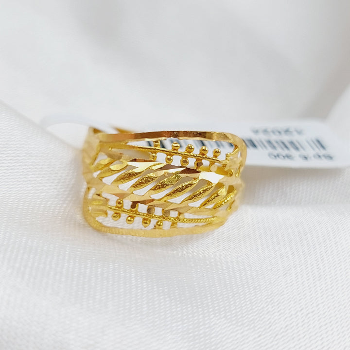 21K Gold Classic Ring by Saeed Jewelry - Image 1