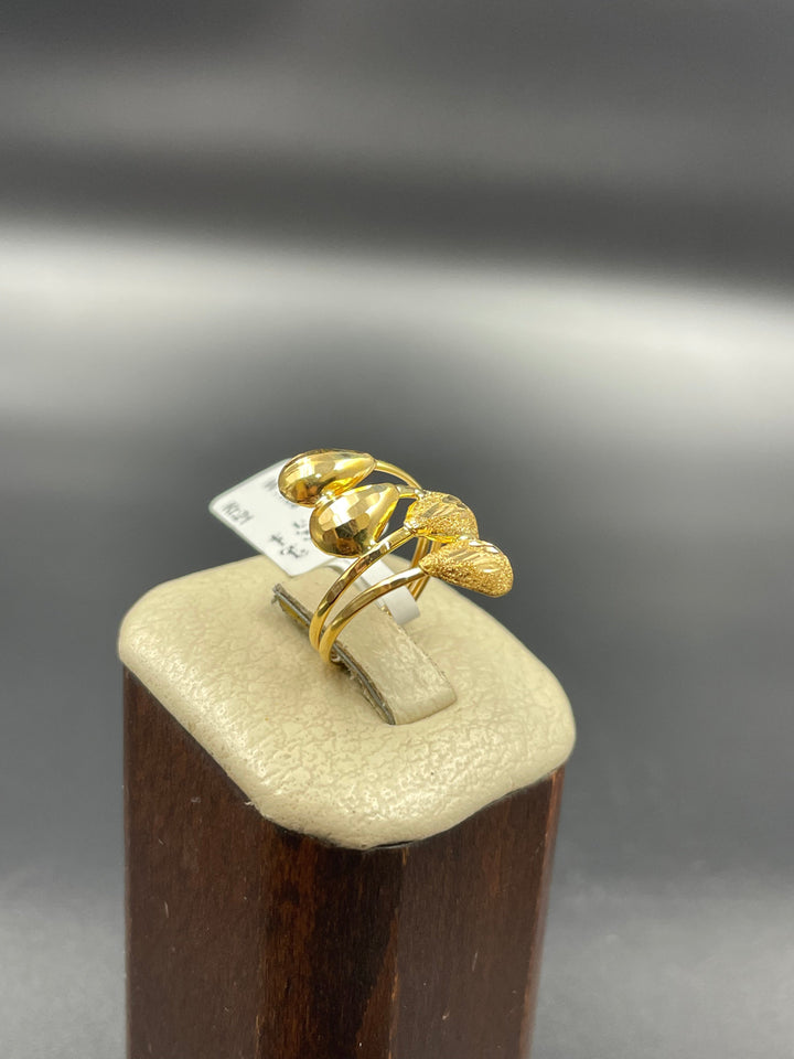 21K Gold Classic Ring by Saeed Jewelry - Image 4