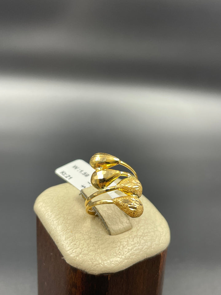 21K Gold Classic Ring by Saeed Jewelry - Image 5