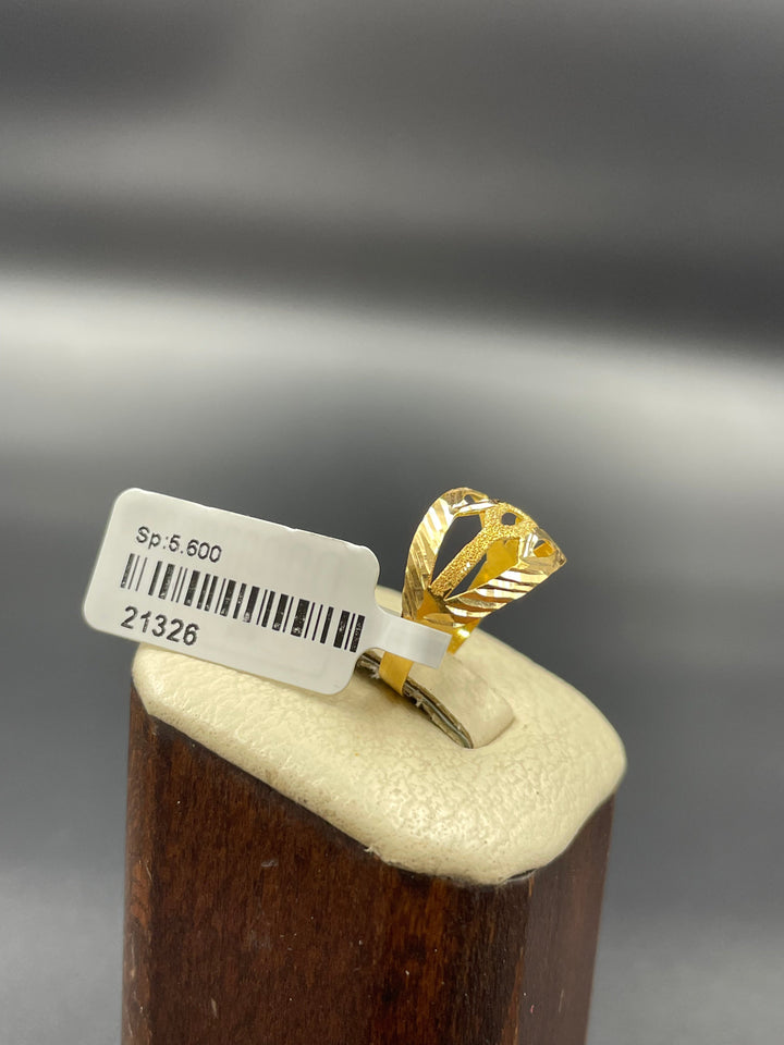 21K Gold Classic Ring by Saeed Jewelry - Image 6