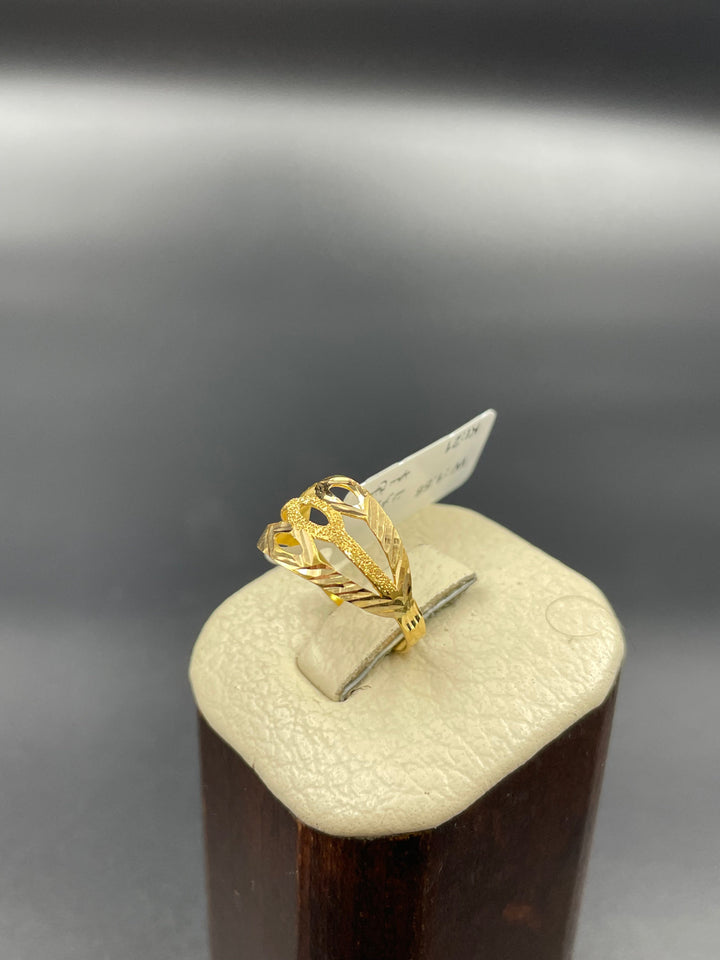 21K Gold Classic Ring by Saeed Jewelry - Image 5