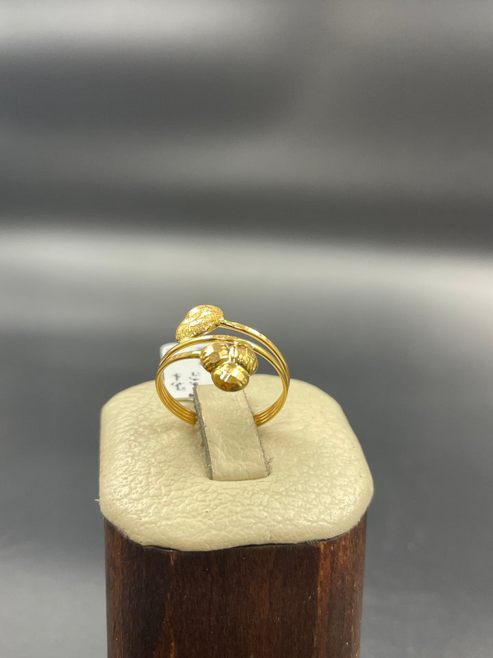 21K Gold Classic Ring by Saeed Jewelry - Image 3