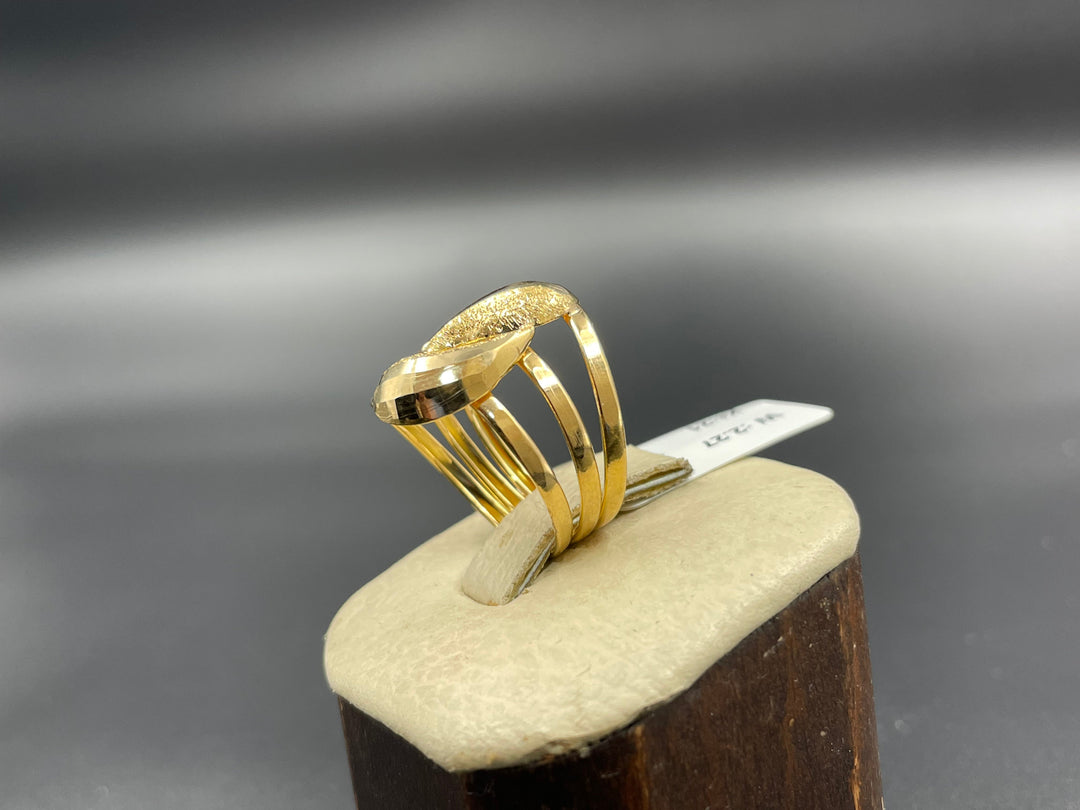 21K Gold Classic Ring by Saeed Jewelry - Image 3