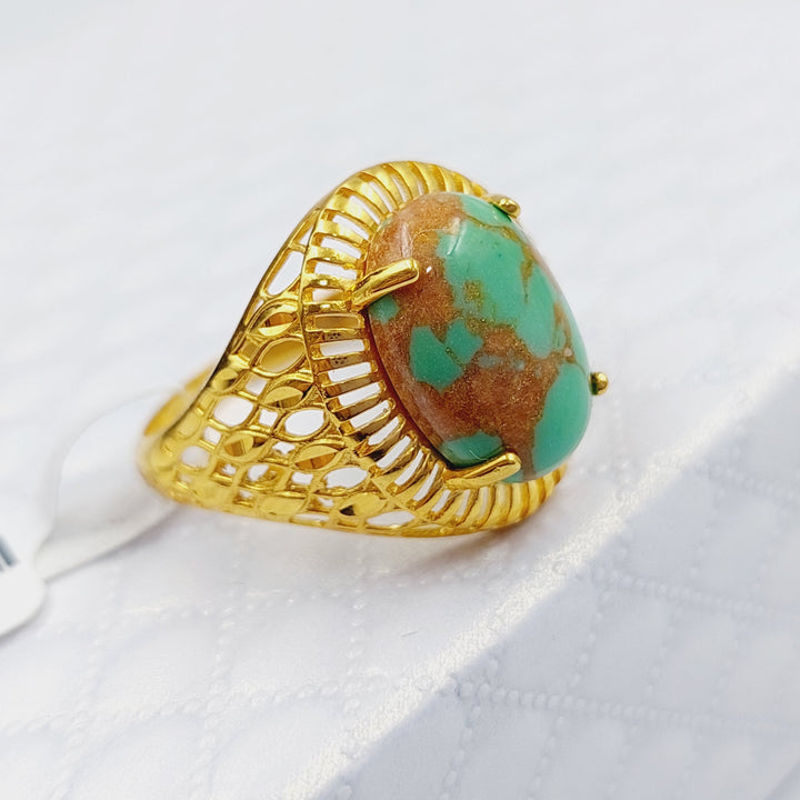 21K Gold Classic Ring by Saeed Jewelry - Image 3