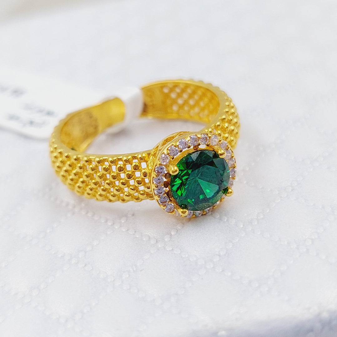 21K Gold Classic Ring by Saeed Jewelry - Image 1