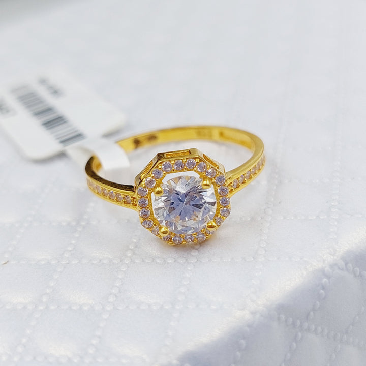 21K Gold Classic Ring by Saeed Jewelry - Image 6