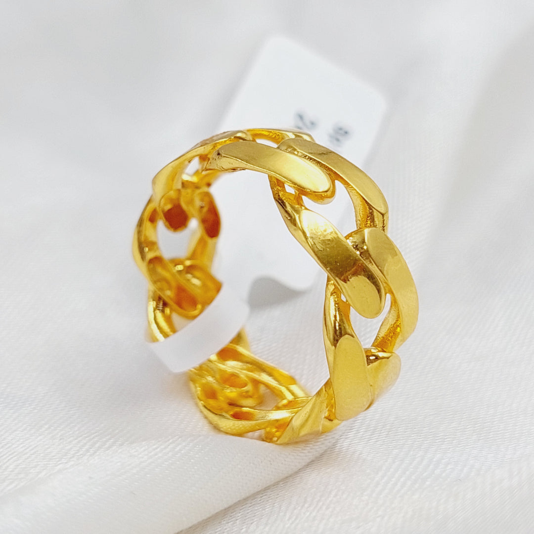 21K Gold Classic Ring by Saeed Jewelry - Image 1