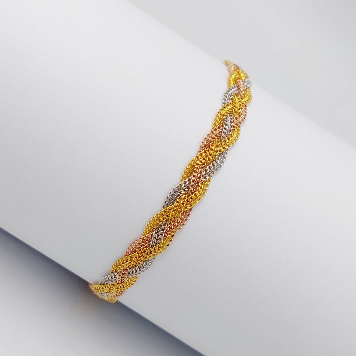 21K Gold Colored Bracelet by Saeed Jewelry - Image 10