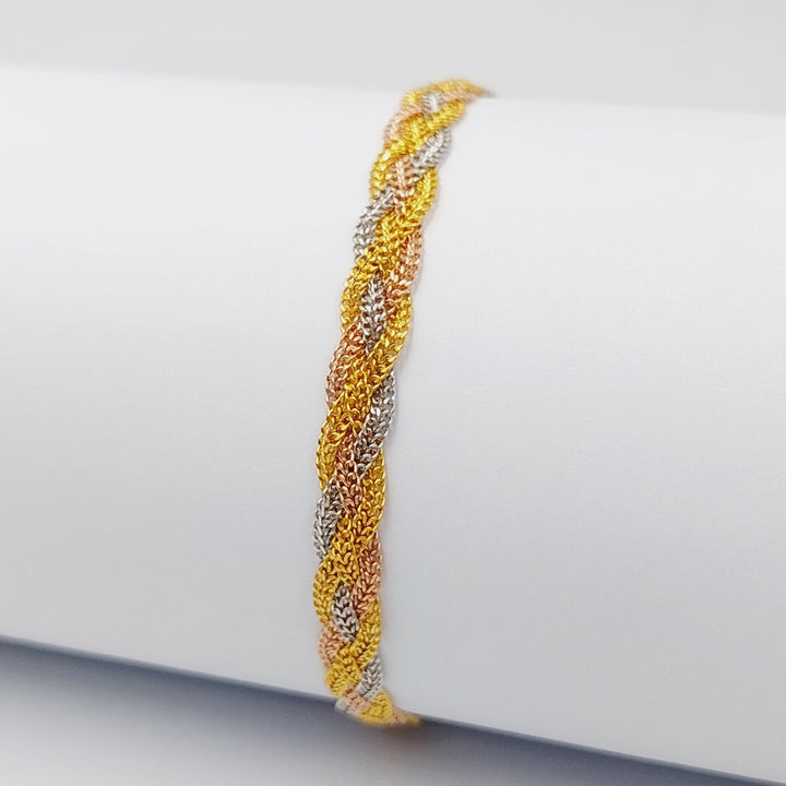 21K Gold Colored Bracelet by Saeed Jewelry - Image 1