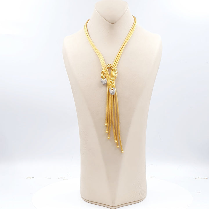 21K Gold Colored Necklace by Saeed Jewelry - Image 1