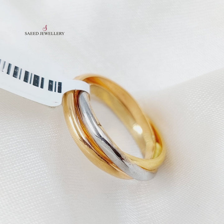 21K Gold Colored Wedding Ring by Saeed Jewelry - Image 1