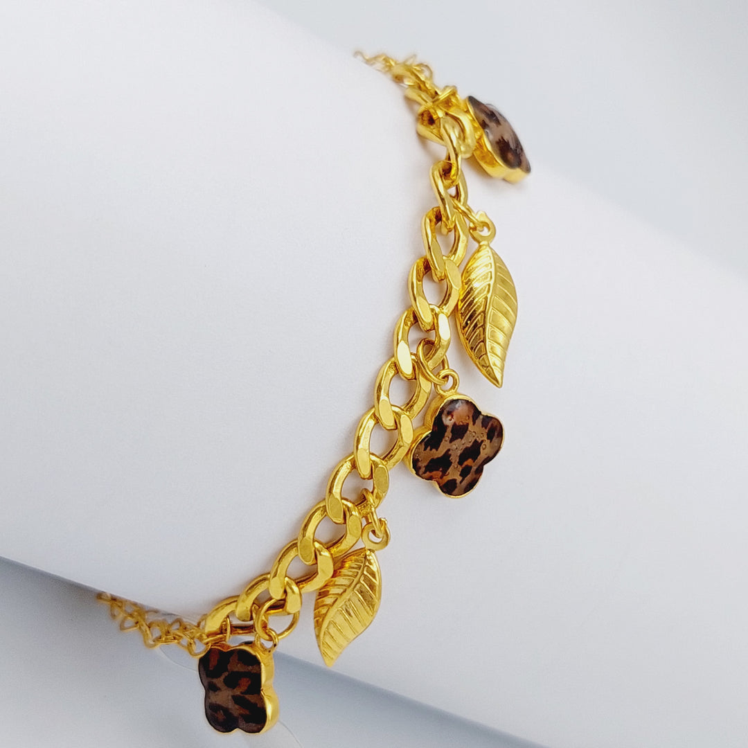 21K Gold Danadish Bracelet by Saeed Jewelry - Image 1