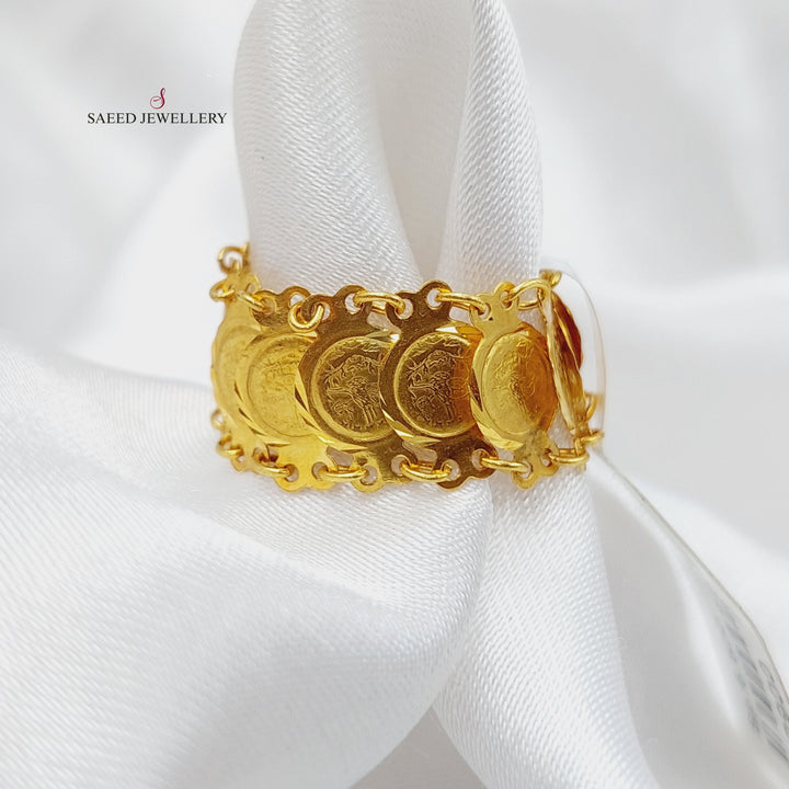 21K Gold Eighths Ring by Saeed Jewelry - Image 3