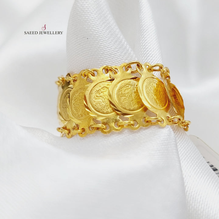 21K Gold Eighths Ring by Saeed Jewelry - Image 4