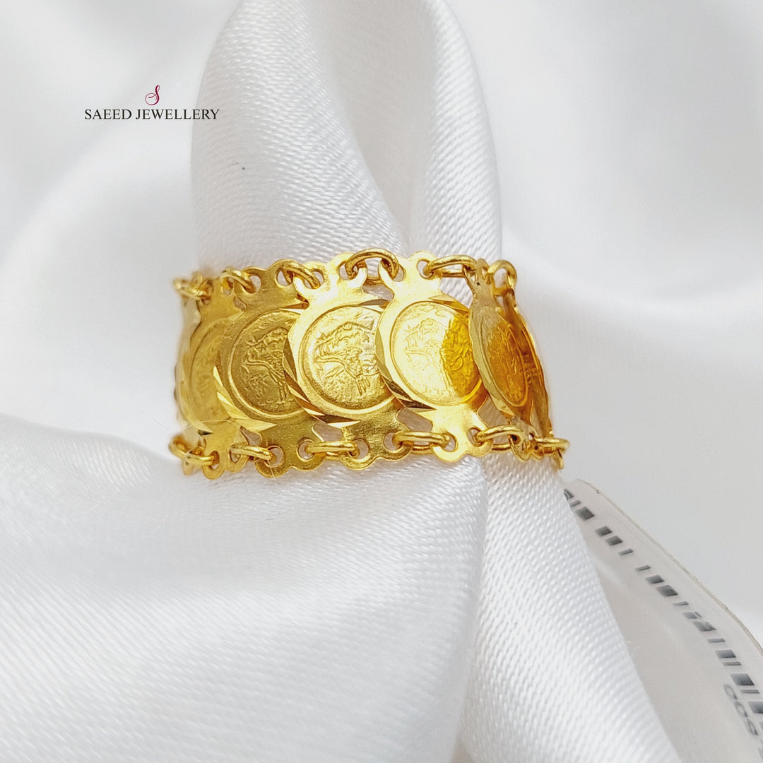 21K Gold Eighths Ring by Saeed Jewelry - Image 1