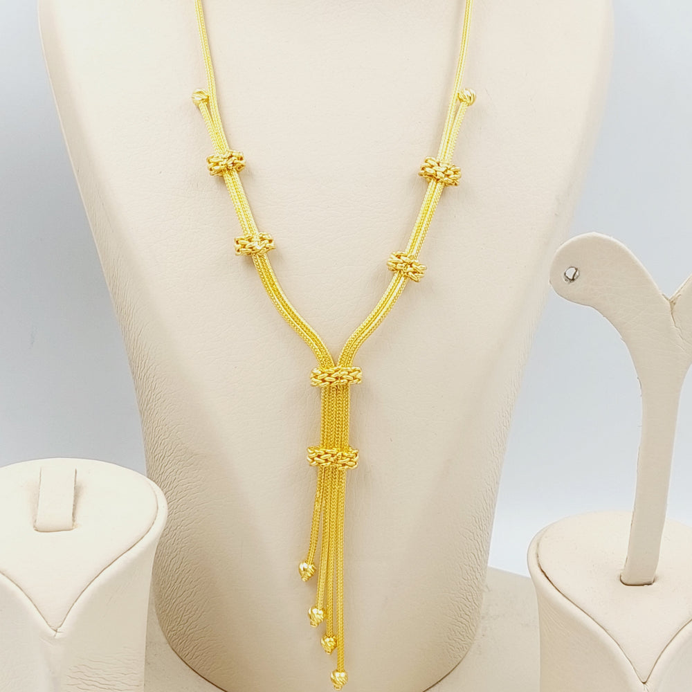 21K Gold Fancy 4 -piece Set by Saeed Jewelry - Image 2