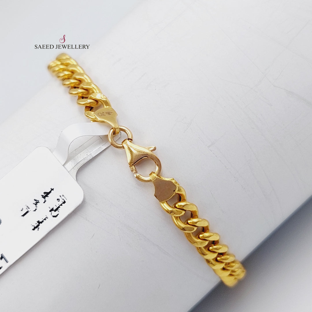 21K Gold Fancy Bracelet by Saeed Jewelry - Image 5