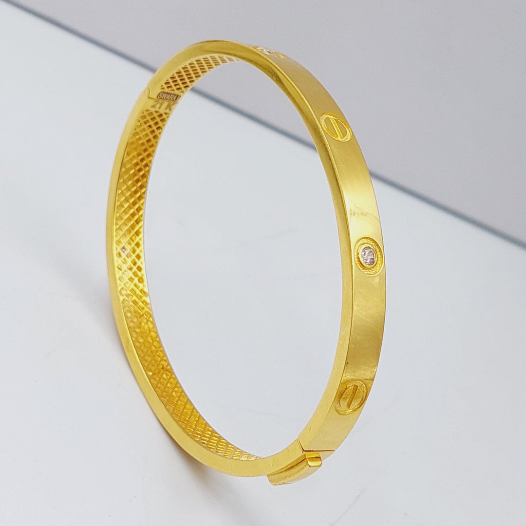 21K Gold Fancy Bracelet by Saeed Jewelry - Image 1