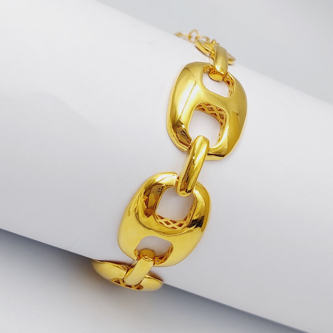 21K Gold Fancy Bracelet by Saeed Jewelry - Image 1