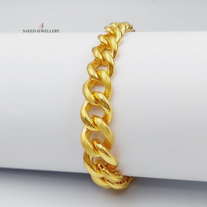 21K Gold Fancy Bracelet by Saeed Jewelry - Image 4