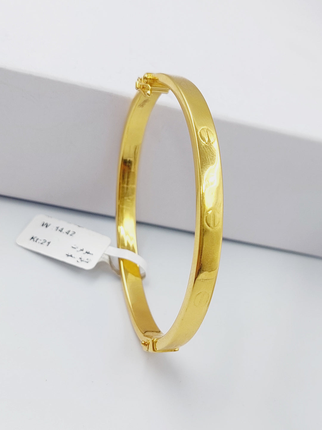 21K Gold Fancy Bracelet by Saeed Jewelry - Image 5