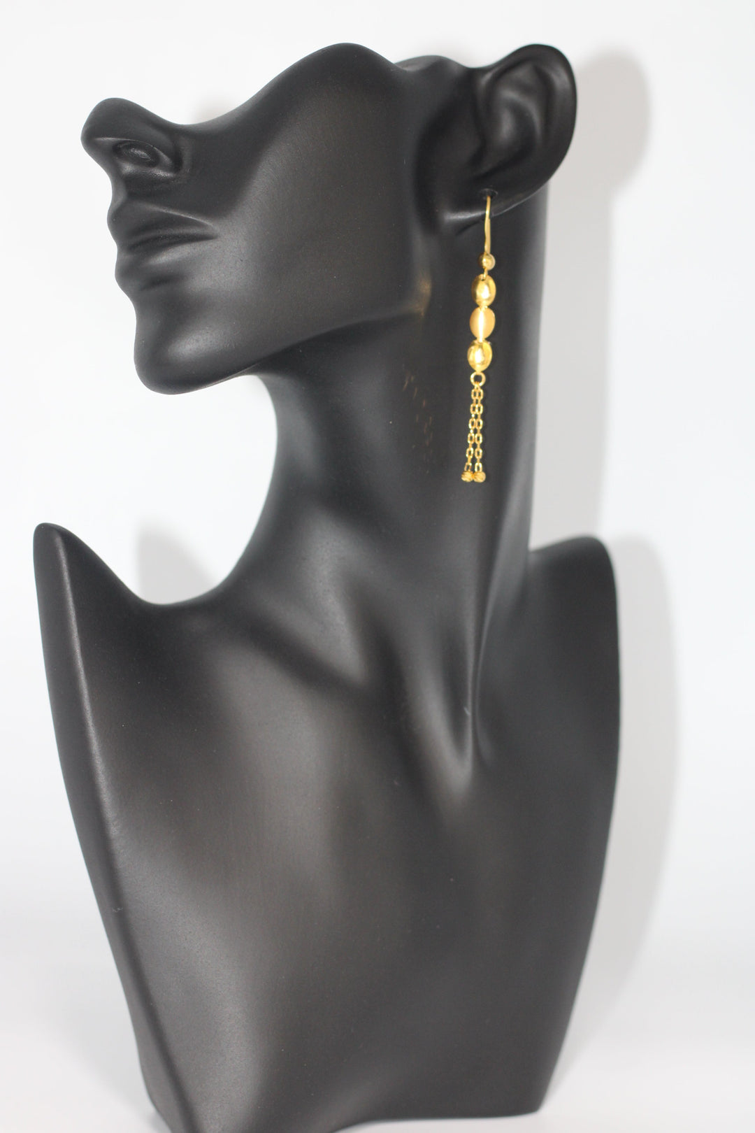 21K Gold Fancy Earrings by Saeed Jewelry - Image 7