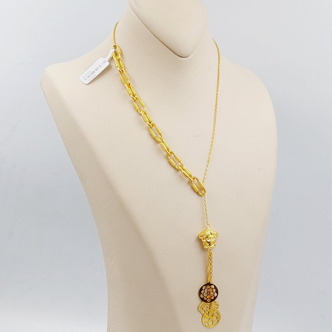 21K Gold Fancy Necklace by Saeed Jewelry - Image 1