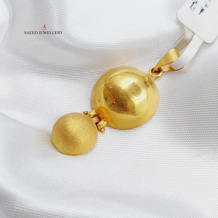 21K Gold Fancy Pendant by Saeed Jewelry - Image 1