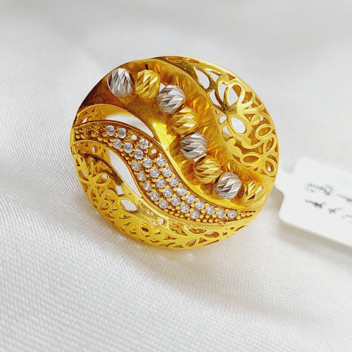 21K Gold Fancy Ring by Saeed Jewelry - Image 5