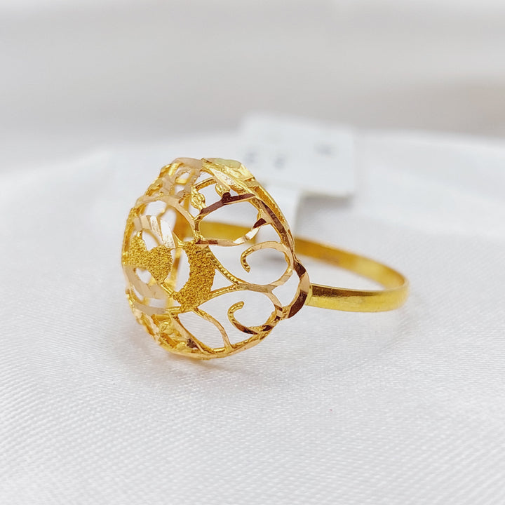 21K Gold Fancy Ring by Saeed Jewelry - Image 5