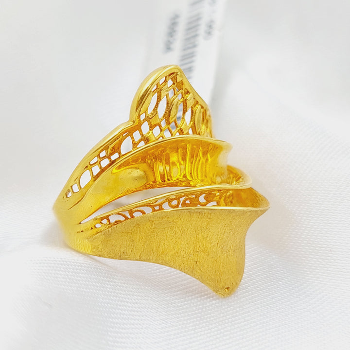 21K Gold Fancy Ring by Saeed Jewelry - Image 8