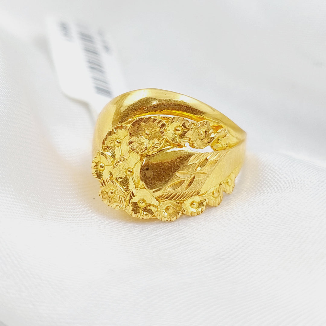 21K Gold Fancy Ring by Saeed Jewelry - Image 7