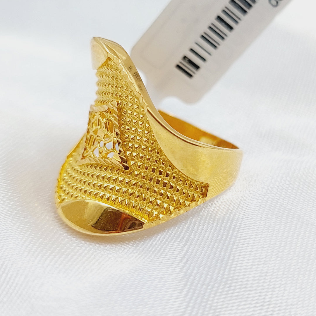 21K Gold Fancy Ring by Saeed Jewelry - Image 1