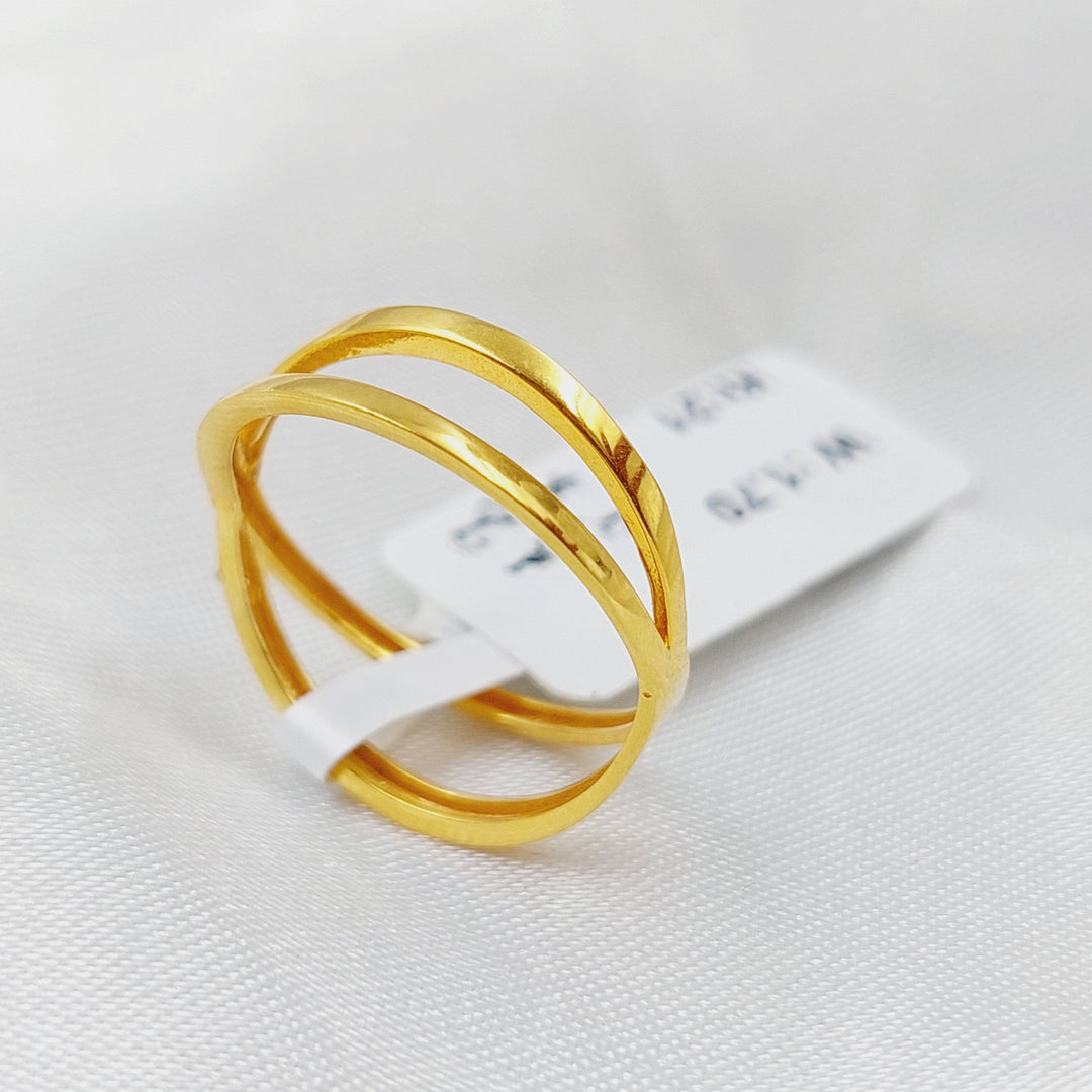 21K Gold Fancy Ring by Saeed Jewelry - Image 5