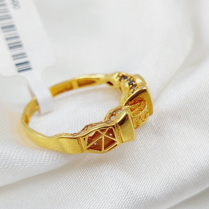 21K Gold Fancy Ring by Saeed Jewelry - Image 5