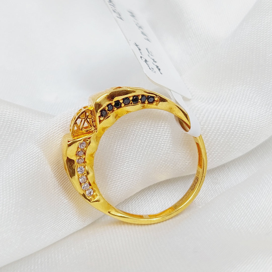 21K Gold Fancy Ring by Saeed Jewelry - Image 1