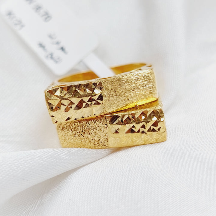 21K Gold Fancy Ring by Saeed Jewelry - Image 6