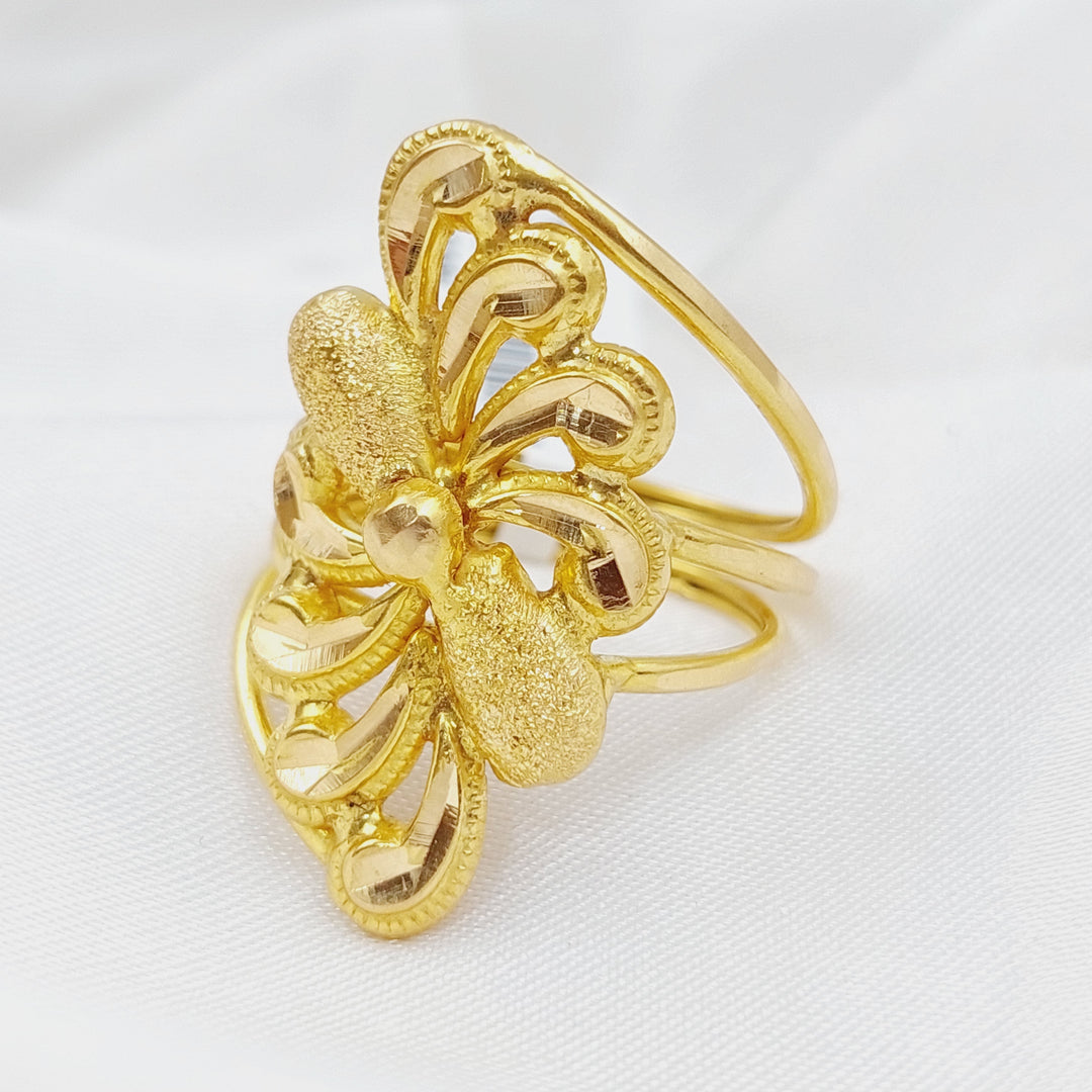 21K Gold Fancy Ring by Saeed Jewelry - Image 1