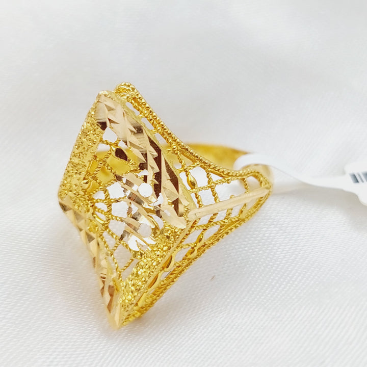 21K Gold Fancy Ring by Saeed Jewelry - Image 4