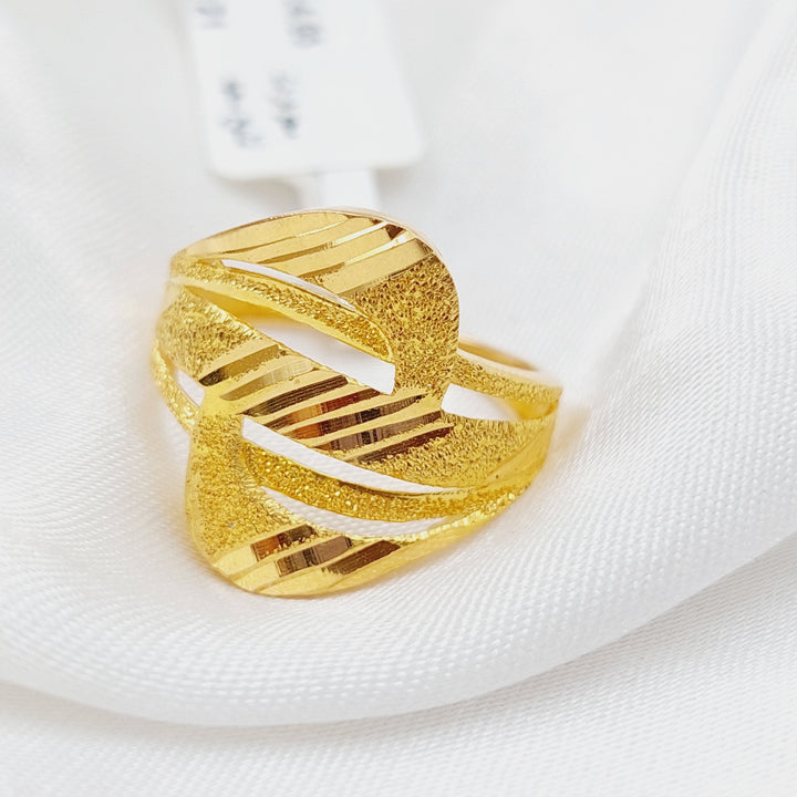 21K Gold Fancy Ring by Saeed Jewelry - Image 1