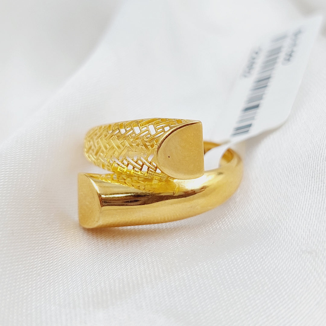 21K Gold Fancy Ring by Saeed Jewelry - Image 4