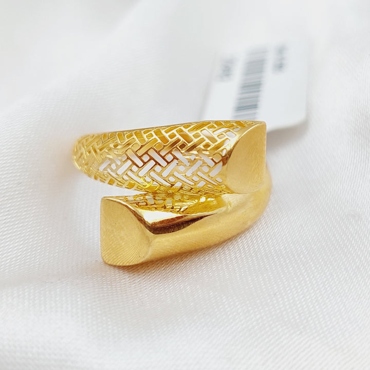 21K Gold Fancy Ring by Saeed Jewelry - Image 1