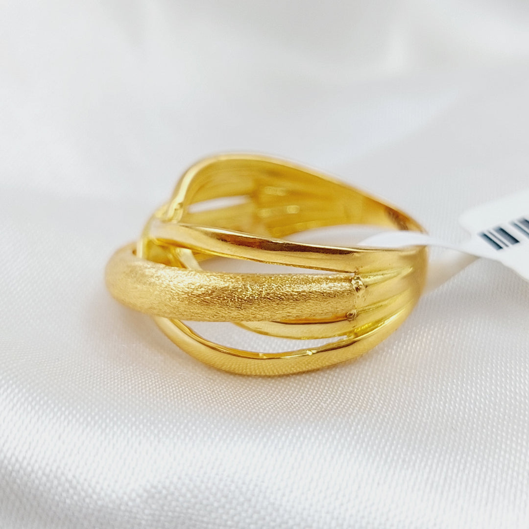 21K Gold Fancy Ring by Saeed Jewelry - Image 3