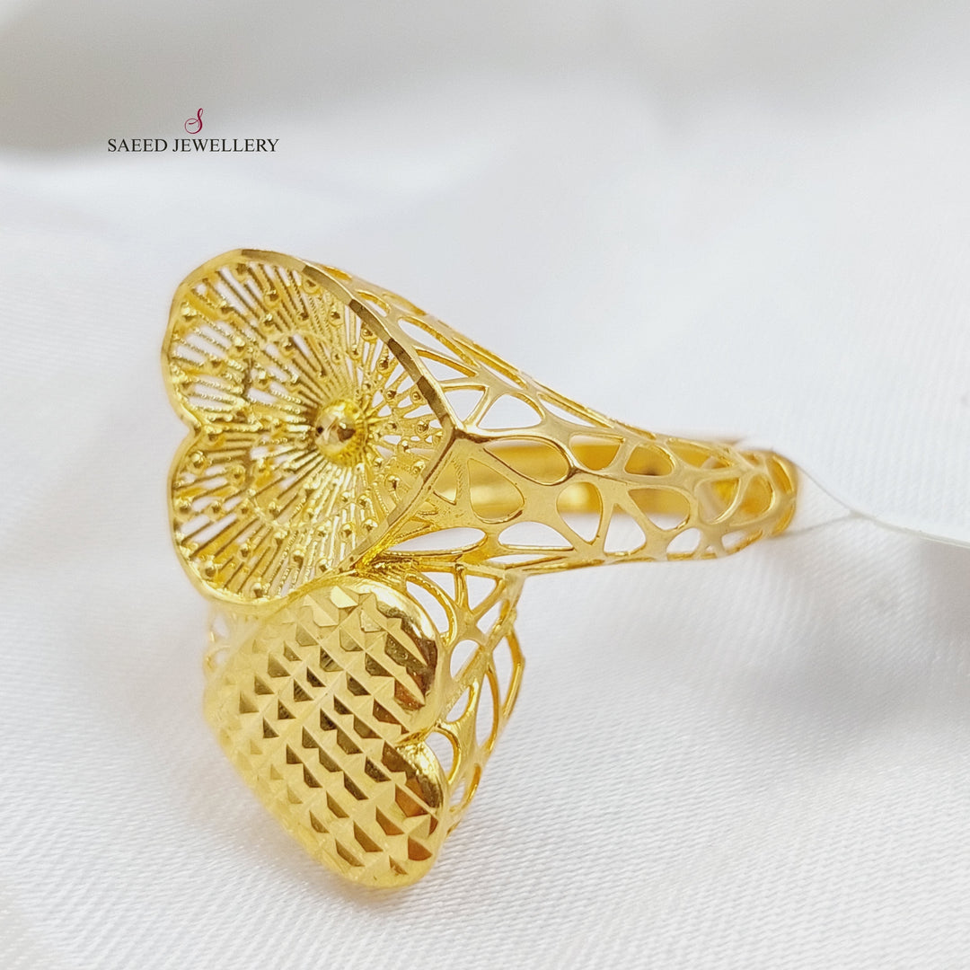 21K Gold Fancy Ring by Saeed Jewelry - Image 5