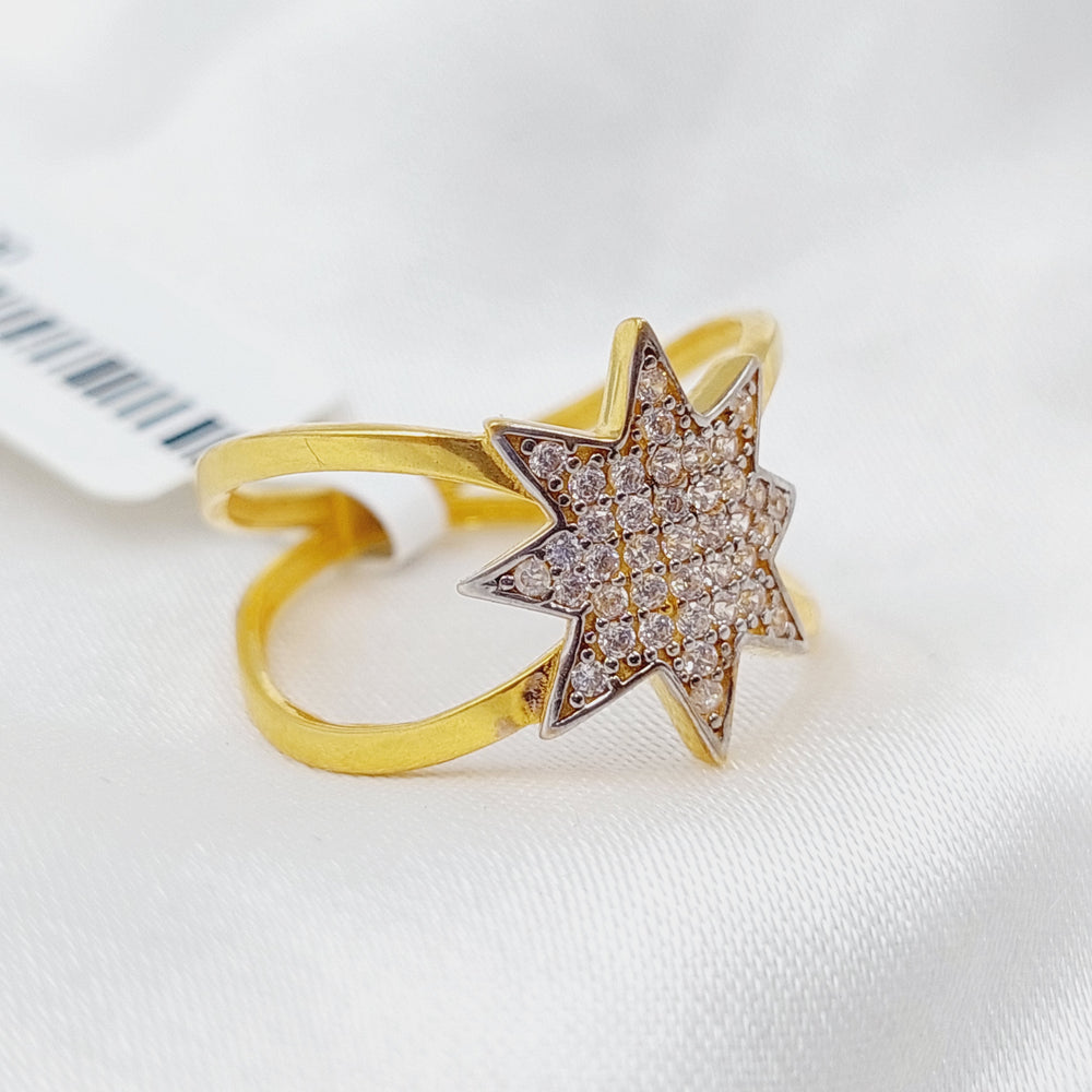 21K Gold Fancy Ring by Saeed Jewelry - Image 2