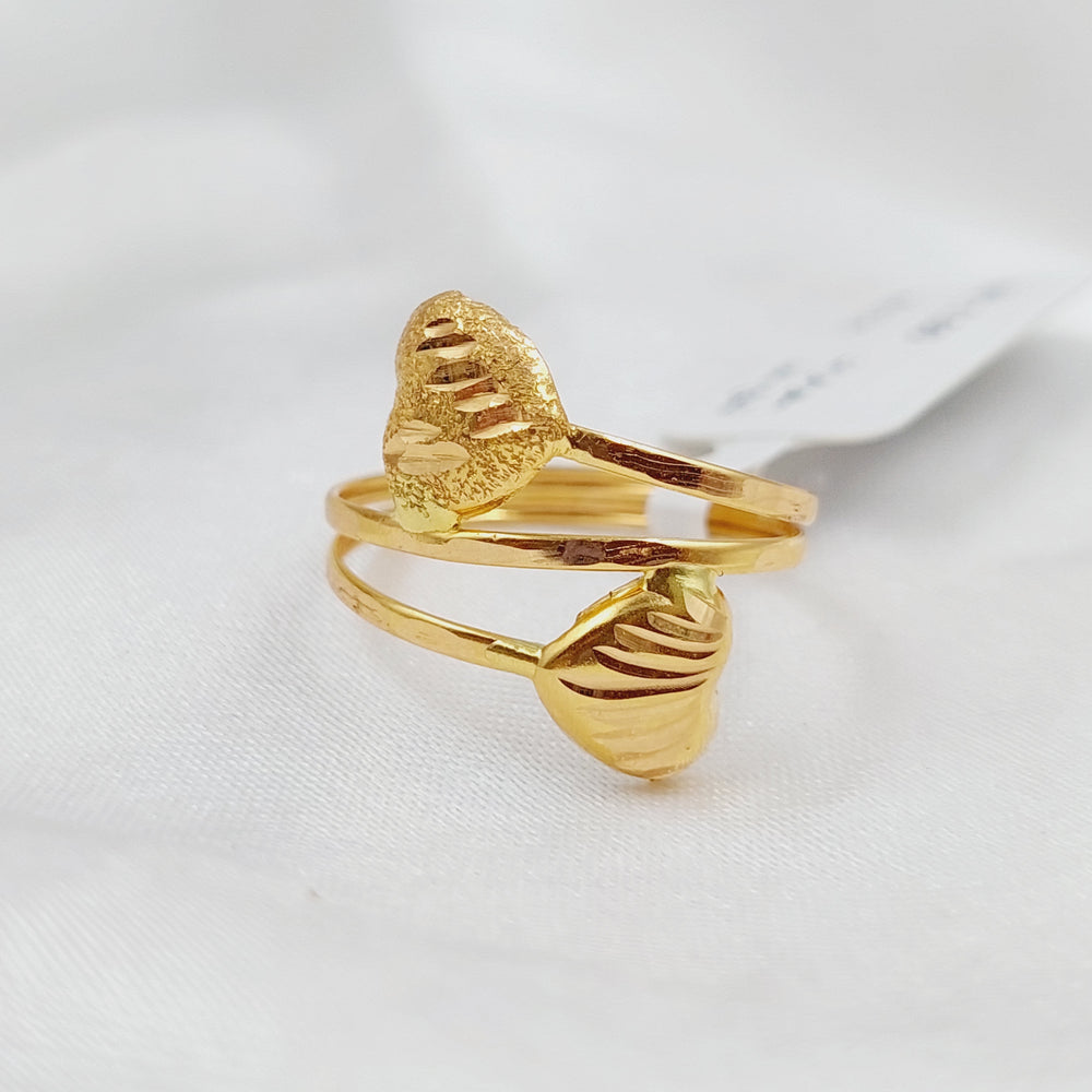 21K Gold Fancy Ring by Saeed Jewelry - Image 2